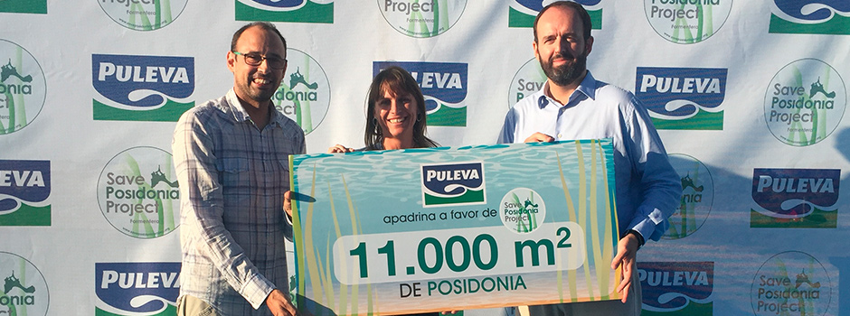 Puleva apadrina 11.000 metros cuadrados de la Posidonia Oceánica de Formentera
