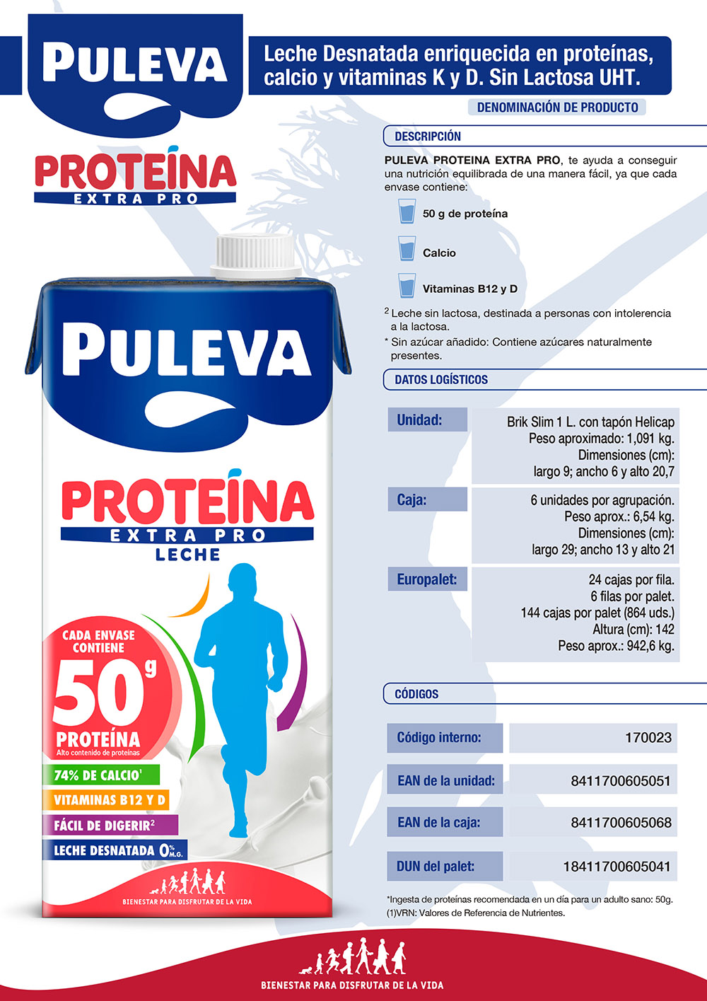 Ficha logística - 1000ml